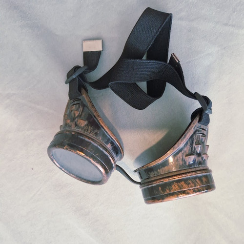 Steampunk goggles copper black - steampunk,