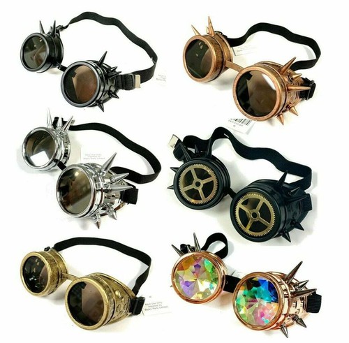 Steampunk goggles punk - goggles,