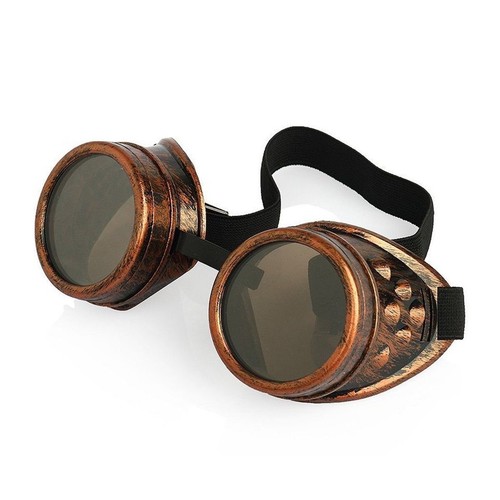 Steampunk goggles bronze with - steampunk,