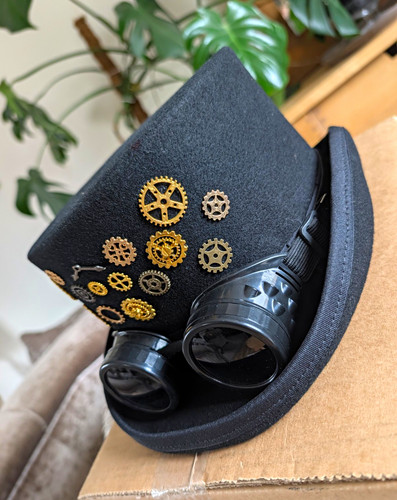 Black felt men - black, men’s