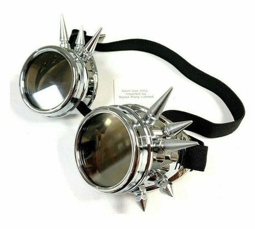Silver spike vintage steampunk - silver,