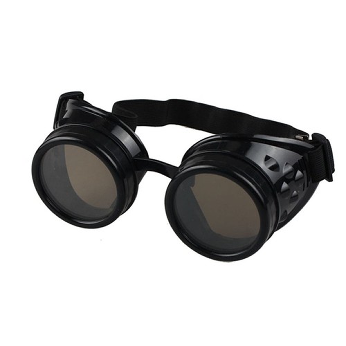 Steampunk goggles black with - goggles,
