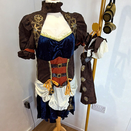 Womens steampunk fancy dress - womens,