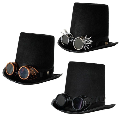 Cyber steampunk hat with - cyber,