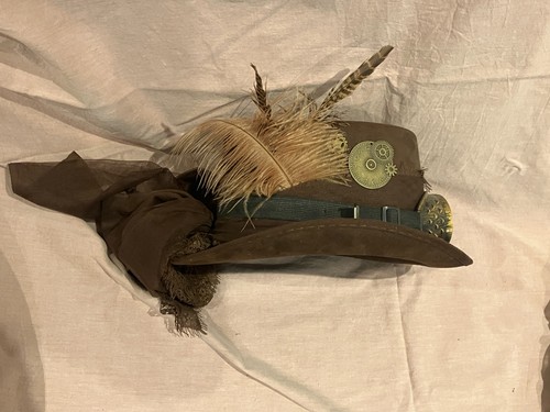 Deluxe steampunk top hat - steampunk,