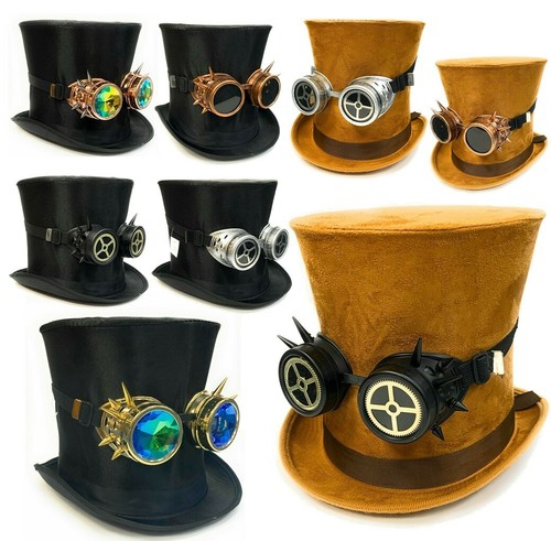 Vintage steampunk hats - vintage,
