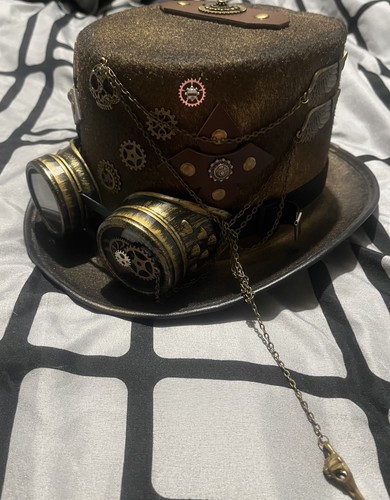 Steampunk top hat with - hat,