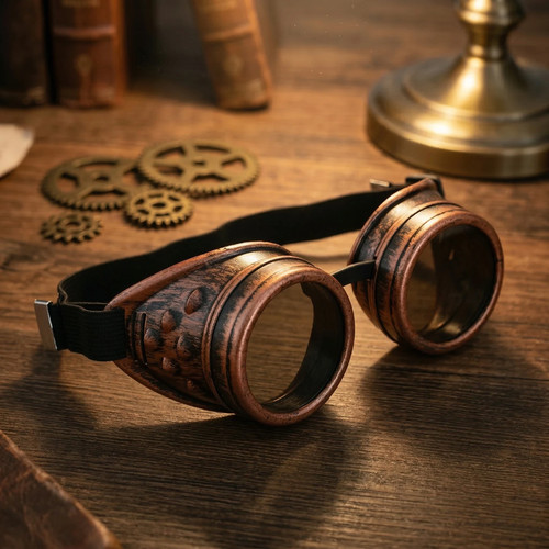 Steampunk round sunglasses men - steampunk,