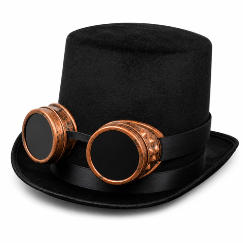 Steampunk brown goggles - steampunk,