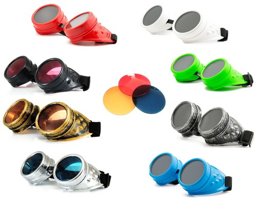 Welding cyber goggles goth - welding,
