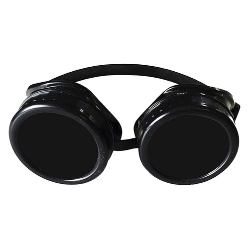Black steampunk goggles - steampunk,