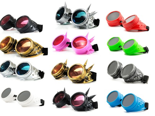 Welding cyber goggles goth - welding,