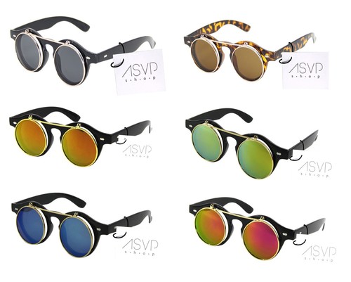 Sunglasses flip circle - up,