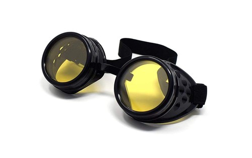 Steampunk goggles black - steampunk,